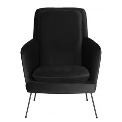 Norrwood Fauteuil Himos - Velours - Noir 16 Norrwood Fauteuil Himos - Velours - Noir -Meubles de salon Soldes 1000193850 191212 16453400402 DETAILS P000000001000193850