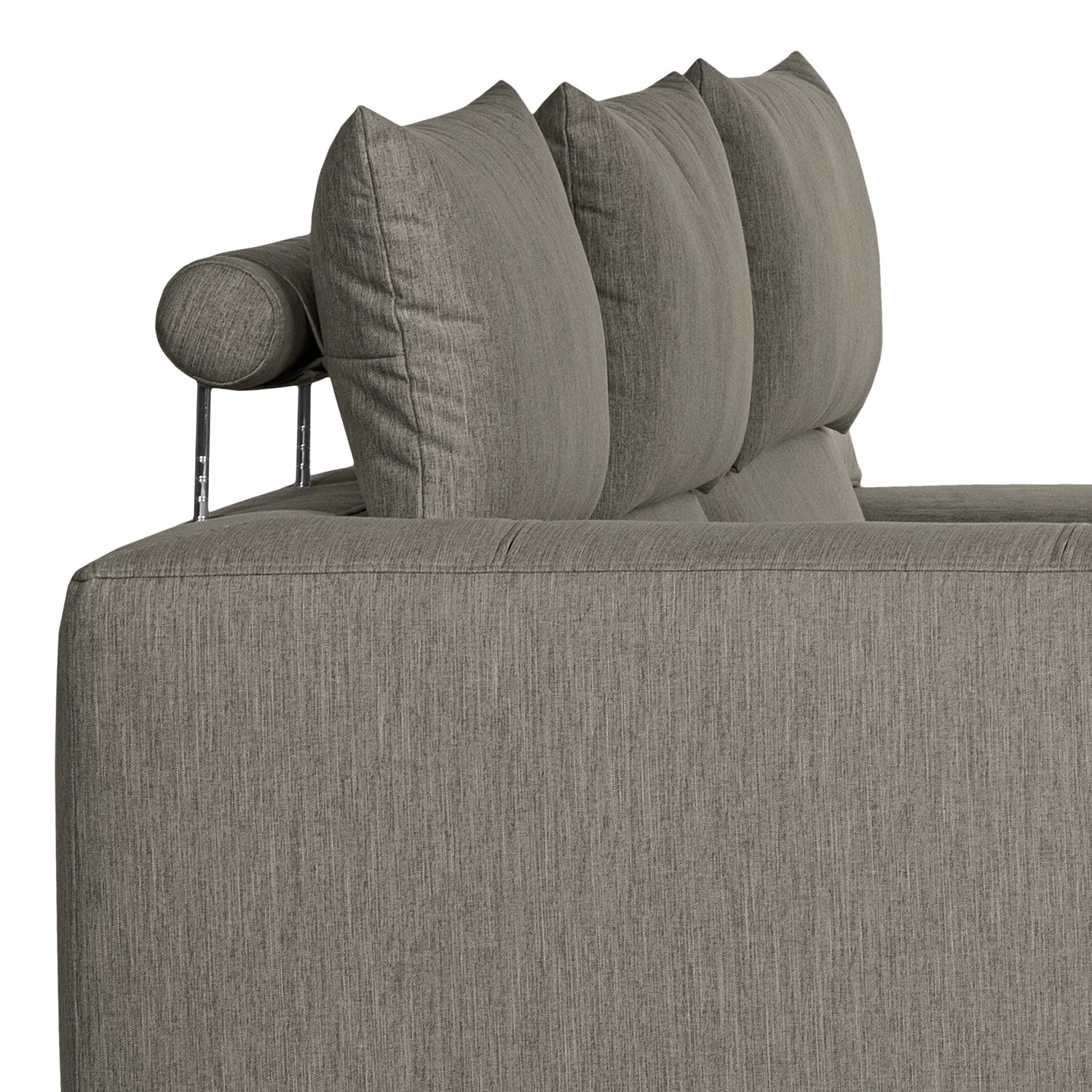 Loftscape Canapé d’angle Manot II - Tissu - Gris - Méridienne longue à gauche (vue de face) - Avec réglage de la profondeur d'assise 14 Loftscape Canapé d’angle Manot II - Tissu - Gris - Méridienne longue à gauche (vue de face) - Avec réglage de la profondeur d'assise – Image 12