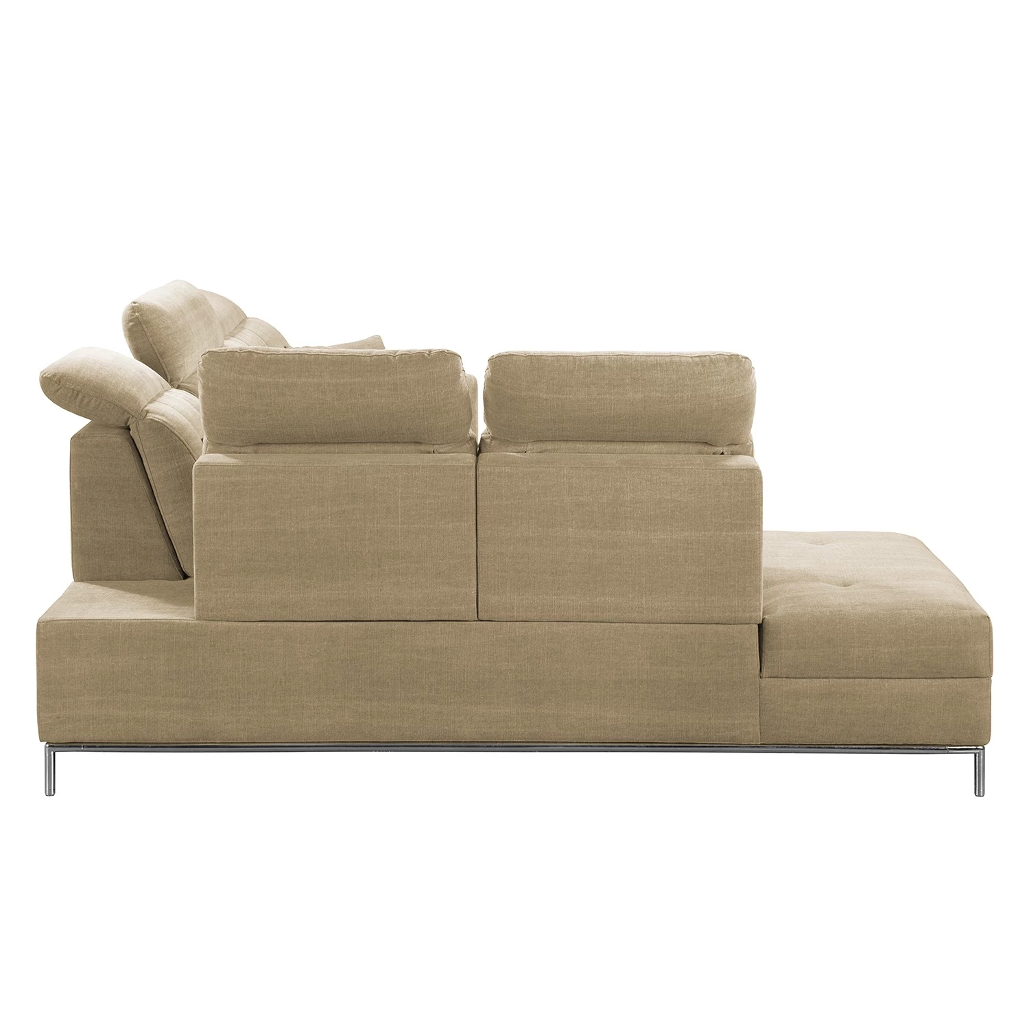 Fredriks Canapé d’angle Raisio - Tissu - Biscuit - Méridienne longue à gauche (vue de face) 8 Fredriks Canapé d’angle Raisio - Tissu - Biscuit - Méridienne longue à gauche (vue de face) – Image 6