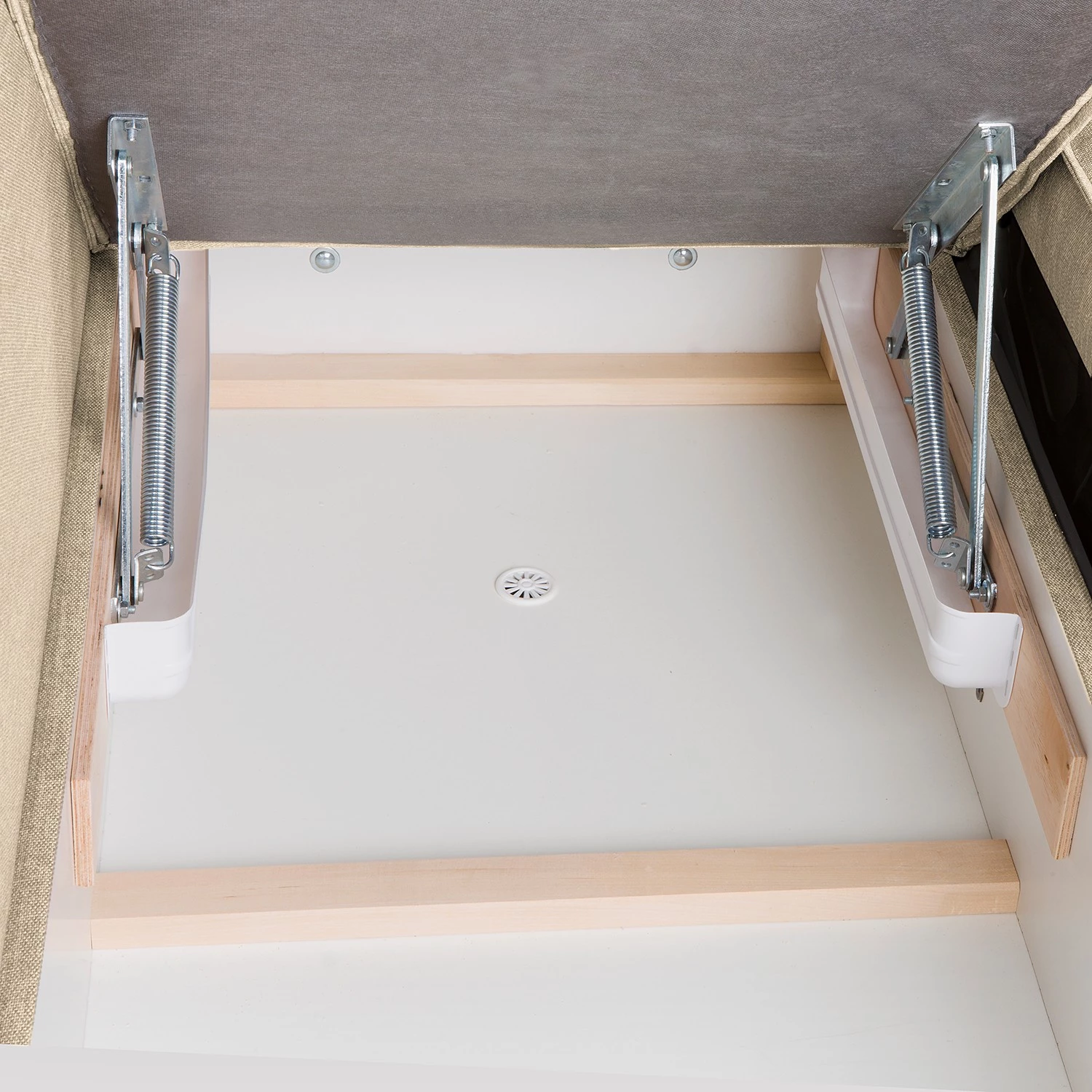 Fredriks Canapé d’angle Posio - Tissu - Beige - Méridienne courte à gauche (vue de face) 9 Fredriks Canapé d’angle Posio - Tissu - Beige - Méridienne courte à gauche (vue de face) – Image 7