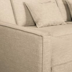 Fredriks Canapé d’angle Posio - Tissu - Beige - Méridienne courte à gauche (vue de face) 19 Fredriks Canapé d’angle Posio - Tissu - Beige - Méridienne courte à gauche (vue de face) -Meubles de salon Soldes 1000194169 191216 16242300463 DETAILS P000000001000194169