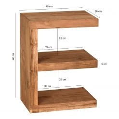 Naturoo Bout de canapé Woodfin II - Acacia massif -Meubles de salon Soldes 1000194216 200108 10050600087 SKETCH DETAILS P000000001000194216 sketch