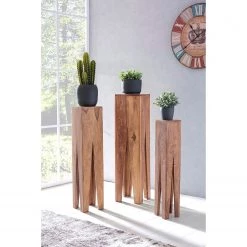 Naturoo Bouts de canapé Dandrige (lot de 3) - Acacia massif 12 Naturoo Bouts de canapé Dandrige (lot de 3) - Acacia massif -Meubles de salon Soldes 1000194225 200108 10051500153 MOOD DETAILS P000000001000194225 mood