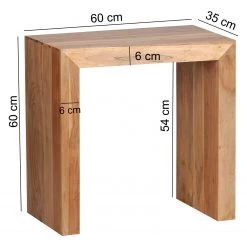 Naturoo Bout de canapé Woodfin IV - Acacia massif -Meubles de salon Soldes 1000194238 200108 10052300221 SKETCH DETAILS P000000001000194238 sketch