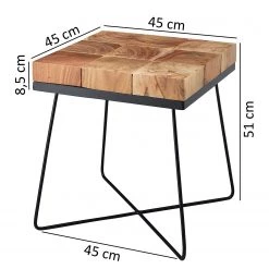 Red Living Bout de canapé Stanchfield - Acacia massif / Métal - Acacia / Noir 11 Red Living Bout de canapé Stanchfield - Acacia massif / Métal - Acacia / Noir -Meubles de salon Soldes 1000194258 200108 10054200347 SKETCH DETAILS P000000001000194258 sketch