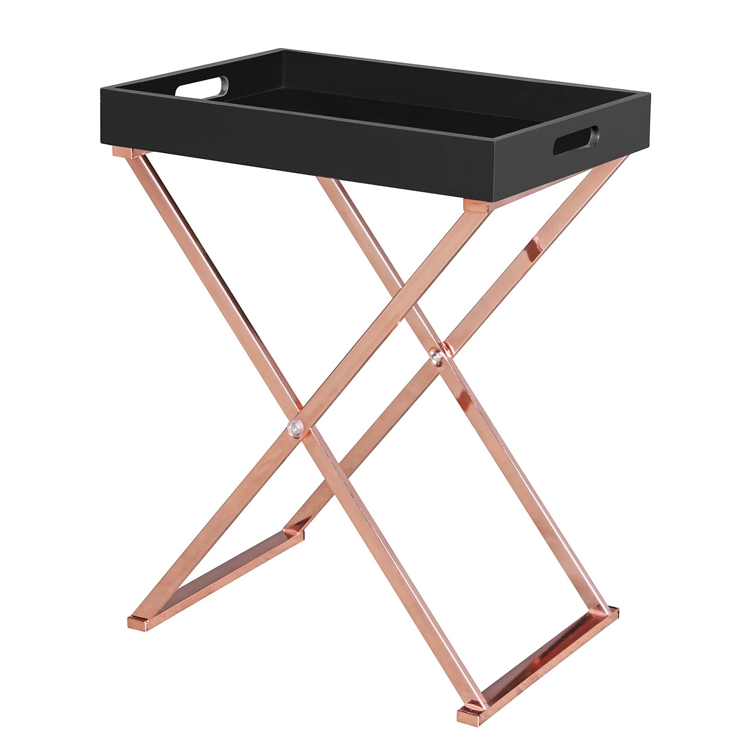 Norrwood Bout de canapé Kemp - Noir / Cuivre 3 Norrwood Bout de canapé Kemp - Noir / Cuivre