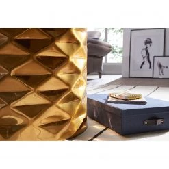 Red Living Bout de canapé Aghern - Aluminium - Doré -Meubles de salon Soldes 1000194279 200108 10055900461 DETAILS P000000001000194279