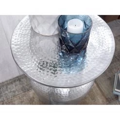 Red Living Bout de canapé Trevose - Aluminium - Argenté 10 Red Living Bout de canapé Trevose - Aluminium - Argenté -Meubles de salon Soldes 1000194282 200108 10060100477 DETAILS P000000001000194282