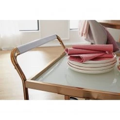 Jack & Alice Desserte Recess - Verre / Métal - Doré 9 Jack & Alice Desserte Recess - Verre / Métal - Doré -Meubles de salon Soldes 1000194315 200108 10063100689 DETAILS P000000001000194315