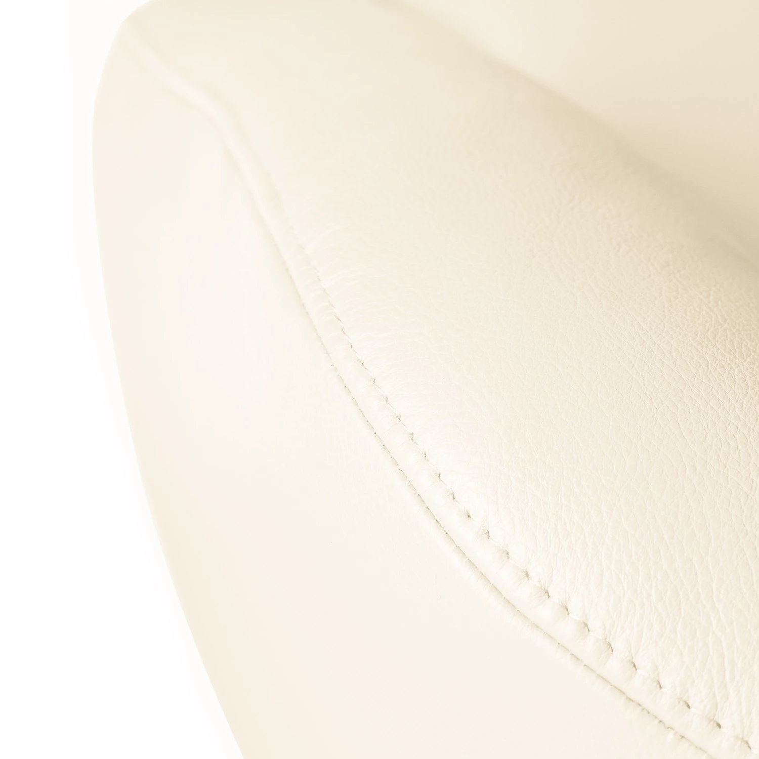 Fredriks Fauteuil relax Raahe - Cuir véritable - Crème 18 Fredriks Fauteuil relax Raahe - Cuir véritable - Crème – Image 16