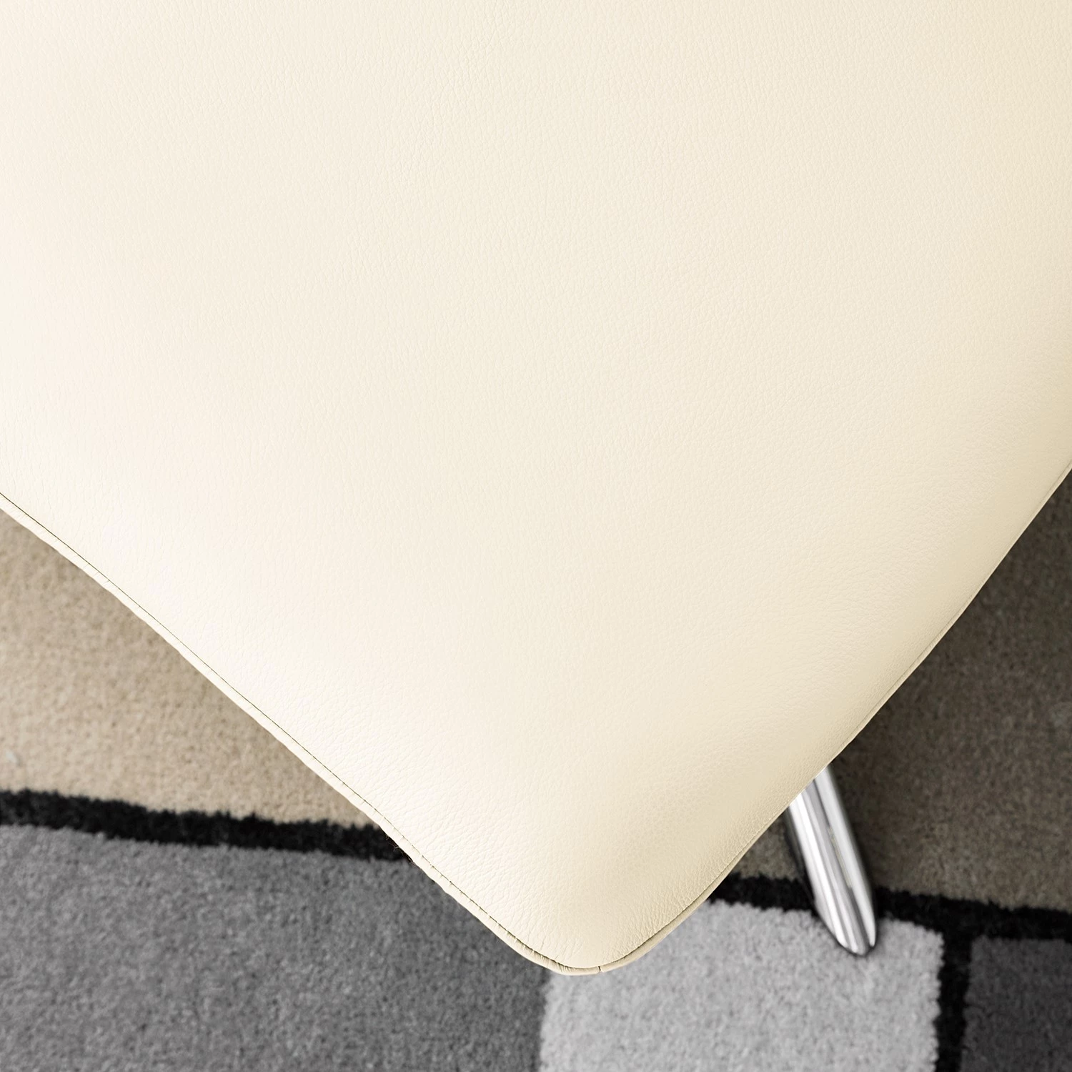 Fredriks Fauteuil relax Raahe - Cuir véritable - Crème 31 Fredriks Fauteuil relax Raahe - Cuir véritable - Crème – Image 29