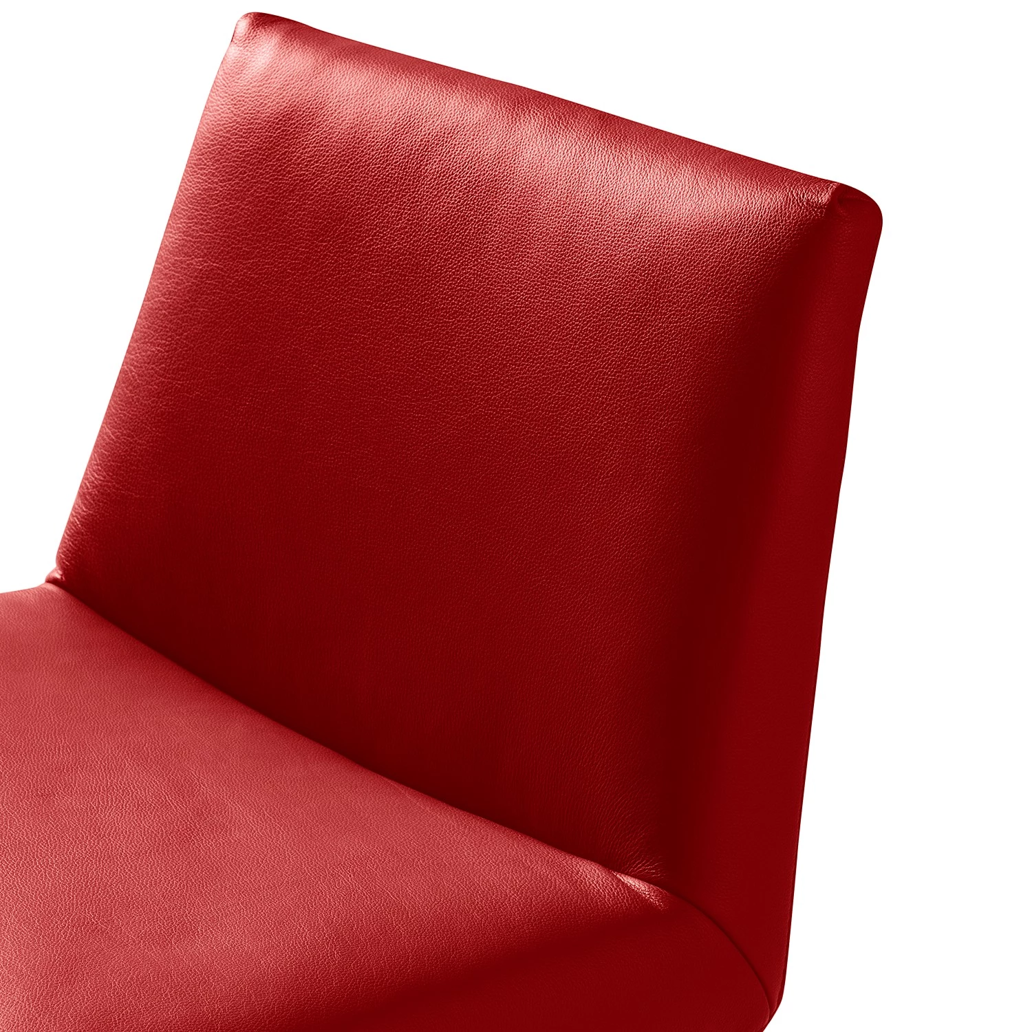 Mørteens Fauteuil Sonka - Cuir véritable - Rouge 12 Mørteens Fauteuil Sonka - Cuir véritable - Rouge – Image 10