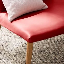 Mørteens Fauteuil Sonka - Cuir véritable - Rouge 26 Mørteens Fauteuil Sonka - Cuir véritable - Rouge -Meubles de salon Soldes 1000194327 210517 16064500024 DETAILS P000000001000194327