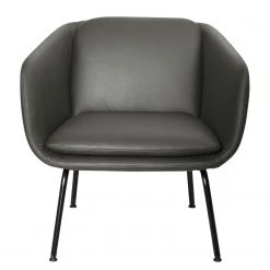 Fredriks Fauteuil Monfort - Cuir véritable - Gris foncé -Meubles de salon Soldes 1000194421 191209 15562400890 DETAILS P000000001000194421