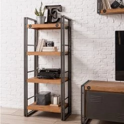 Ars manufacti Ensemble meubles TV Manchester II (4) - Acacia massif / Métal - Acacia / Anthracite 31 Ars manufacti Ensemble meubles TV Manchester II (4) - Acacia massif / Métal - Acacia / Anthracite -Meubles de salon Soldes 1000196081 200430 15155700021 DETAILS P000000001000196081