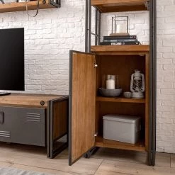 Ars manufacti Ensemble meubles TV Manchester II (4) - Acacia massif / Métal - Acacia / Anthracite 40 Ars manufacti Ensemble meubles TV Manchester II (4) - Acacia massif / Métal - Acacia / Anthracite -Meubles de salon Soldes 1000196081 200430 15155800023 DETAILS P000000001000196081