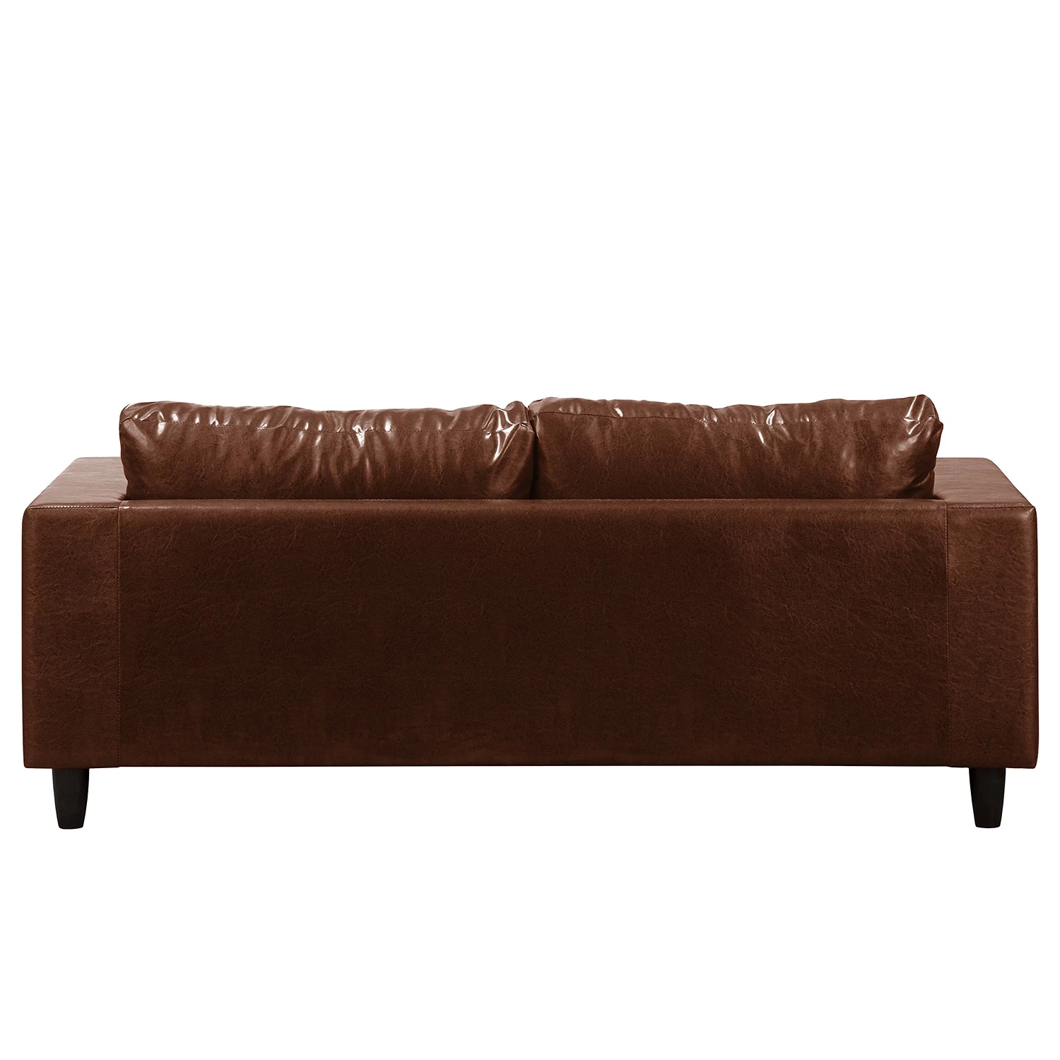 Ars manufacti Canapé Bexwell I (3 places) - Imitation cuir - Cuir synthétique Maija: Marron chocolat 6 Ars manufacti Canapé Bexwell I (3 places) - Imitation cuir - Cuir synthétique Maija: Marron chocolat – Image 4