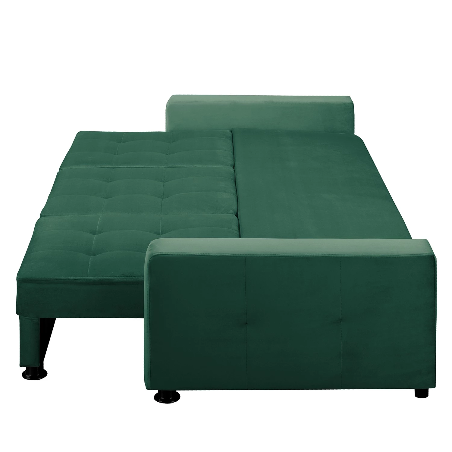 Fredriks Canapé convertible Upwell II - Microfibre - Vert foncé 11 Fredriks Canapé convertible Upwell II - Microfibre - Vert foncé – Image 9