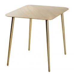 Jack & Alice Bout de canapé Oconee II - Acier - Doré