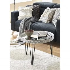 Norrwood Table basse Ponemah - Verre / Acier - Noir / Blanc 8 Norrwood Table basse Ponemah - Verre / Acier - Noir / Blanc -Meubles de salon Soldes 1000196503 191211 14163600095 MOOD DETAILS P000000001000196503 mood