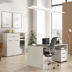 Germania Étagère de bureau I - Cachemire / Imitation noyer 11 Germania Étagère de bureau I - Cachemire / Imitation noyer -Meubles de salon Soldes 1000197000 191203 06445900062 MOOD DETAILS P000000001000197000 mood