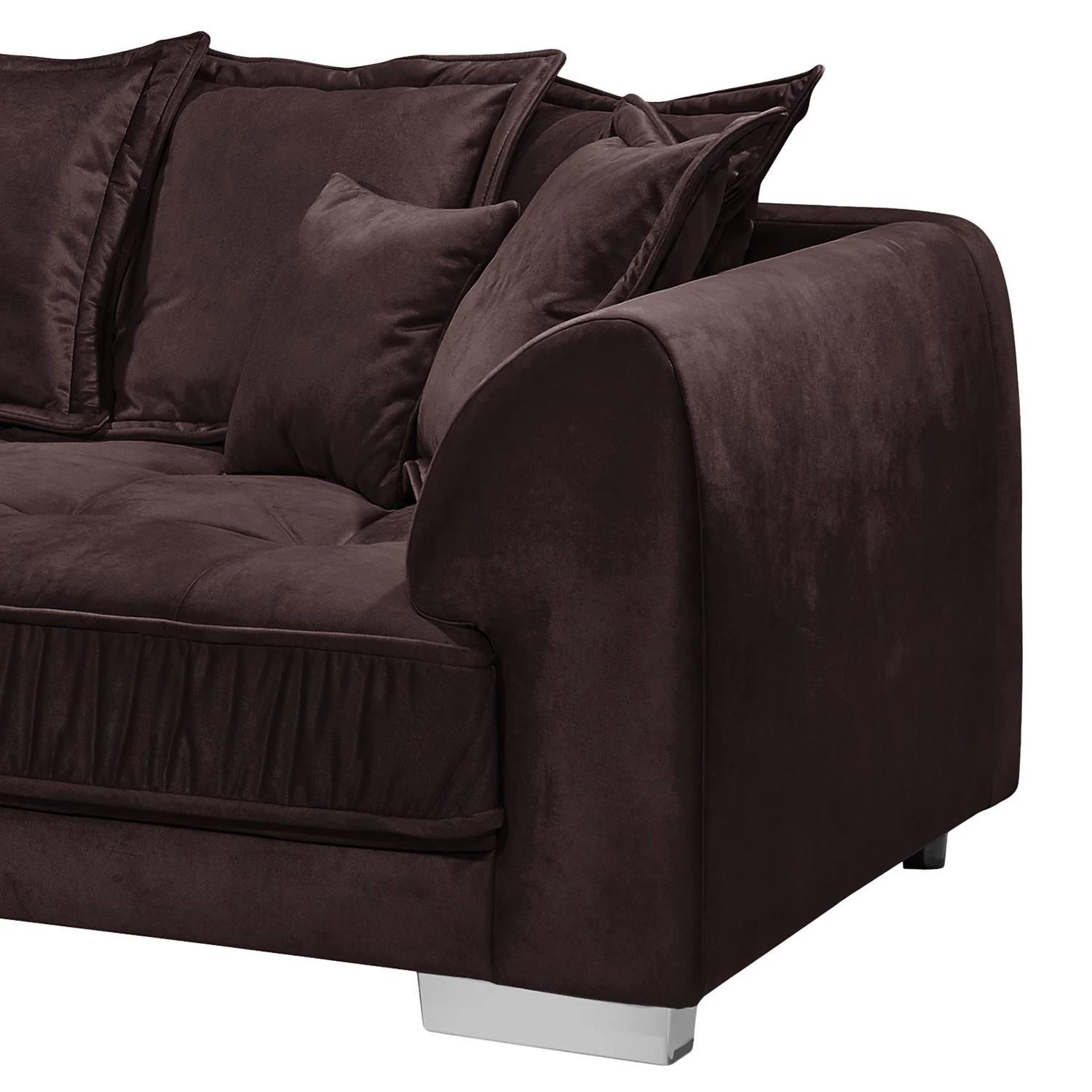 Fredriks Canapé d’angle Mazan - Microfibre Salvo: Aubergine 9 Fredriks Canapé d’angle Mazan - Microfibre Salvo: Aubergine – Image 7