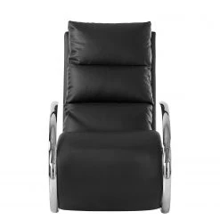 Fredriks Rocking chair Fox II - Imitation cuir - Noir -Meubles de salon Soldes 1000199047 201204 11471900003 DETAILS P000000001000199047