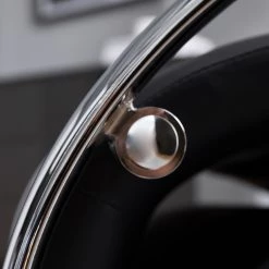 Fredriks Rocking chair Fox II - Imitation cuir - Noir -Meubles de salon Soldes 1000199047 210430 12440000009 DETAILS P000000001000199047