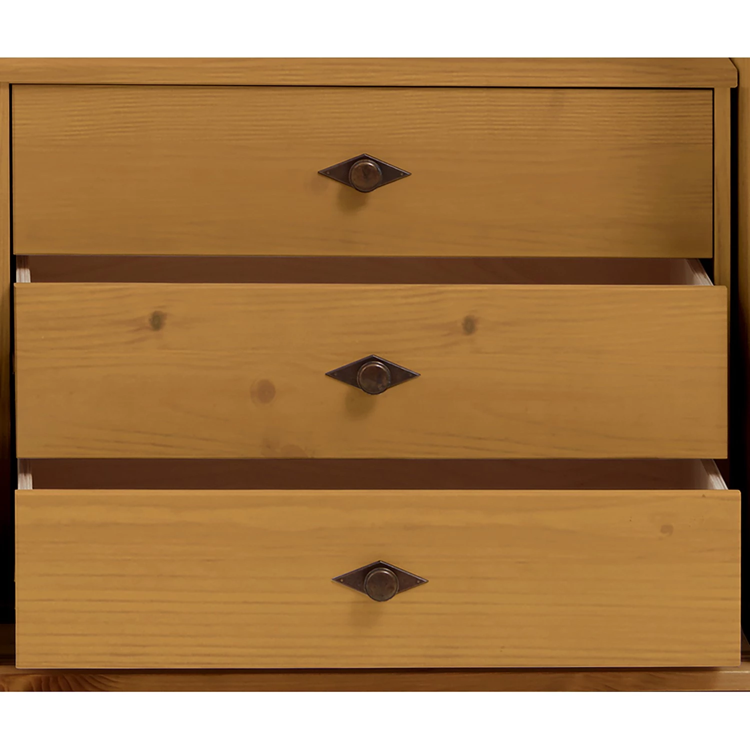 Maison Belfort Bloc tiroirs Bergen - Pin massif - Epicéa lessivé 3 Maison Belfort Bloc tiroirs Bergen - Pin massif - Epicéa lessivé