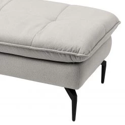 Fredriks Repose-pieds Atoka I - Tissu structuré - Gris clair -Meubles de salon Soldes 1000199742 200225 14060500009 DETAILS P000000001000199742