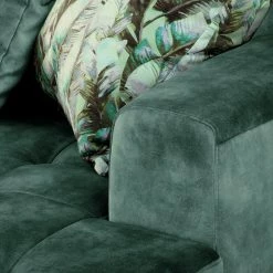 Fredriks Canapé d‘angle Atmore - Microfibre - Vert océan - Méridienne courte à droite (vue de face) 24 Fredriks Canapé d‘angle Atmore - Microfibre - Vert océan - Méridienne courte à droite (vue de face) -Meubles de salon Soldes 1000199974 220218 100 DETAILS P000000001000199974