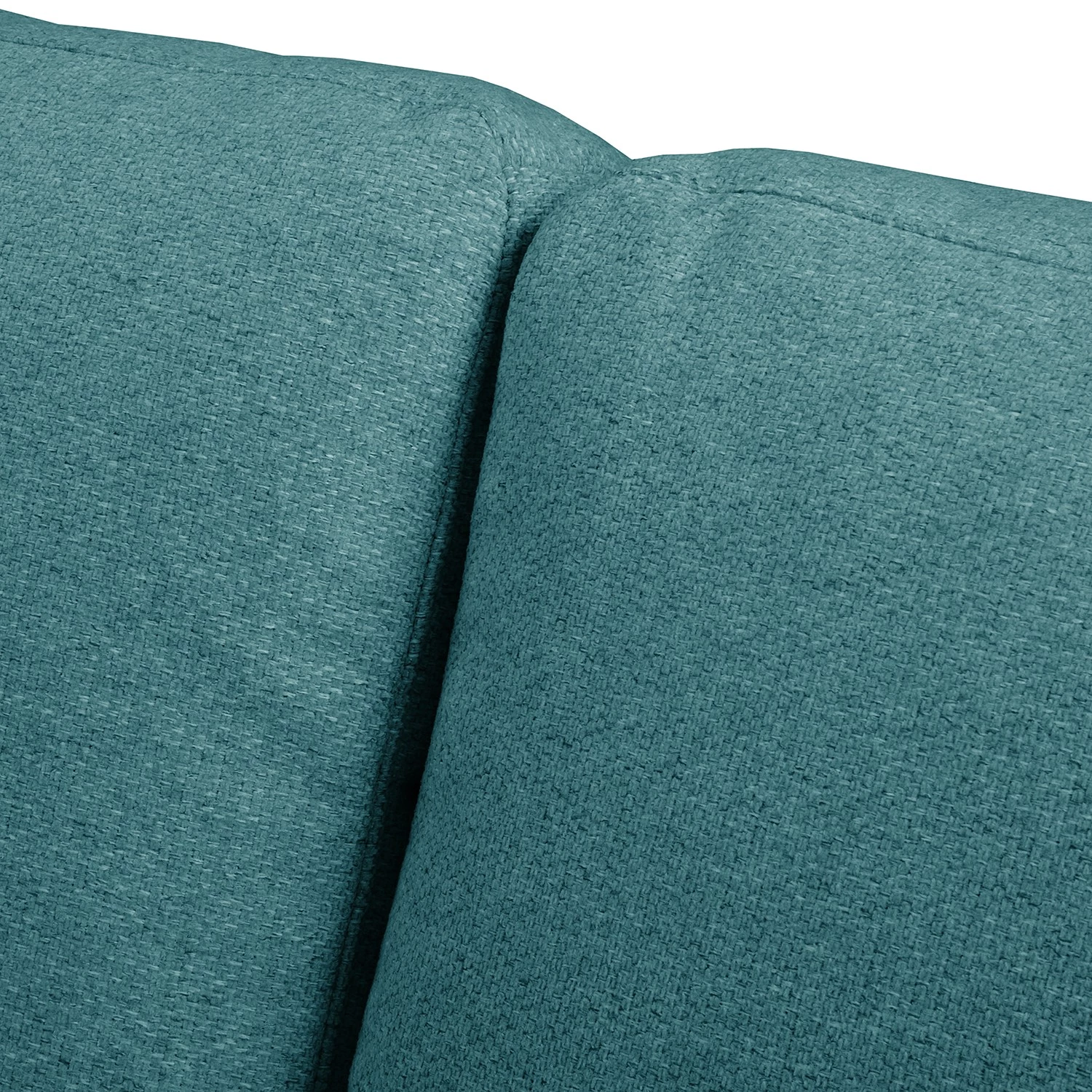 Fredriks Canapé d‘angle Denny II - Tissu - Bleu pétrole - Méridienne courte à gauche (vue de face) 12 Fredriks Canapé d‘angle Denny II - Tissu - Bleu pétrole - Méridienne courte à gauche (vue de face) – Image 10