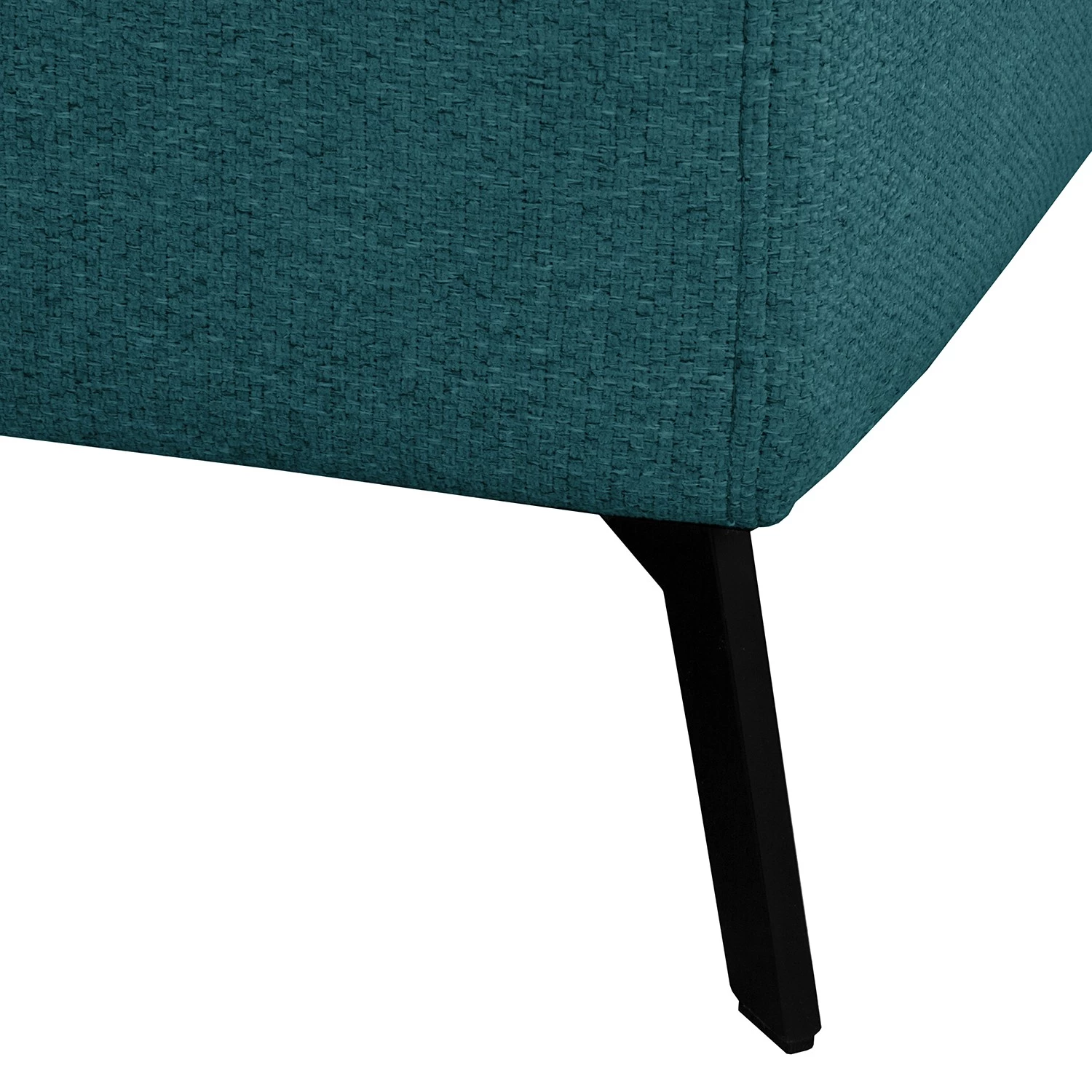 Fredriks Canapé d‘angle Denny II - Tissu - Bleu pétrole - Méridienne courte à gauche (vue de face) 17 Fredriks Canapé d‘angle Denny II - Tissu - Bleu pétrole - Méridienne courte à gauche (vue de face) – Image 15