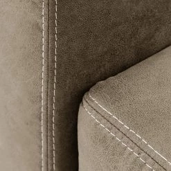 Ars Natura Canapé panoramique Korfi - Microfibre - Limon - Méridienne longue à droite (vue de face) - Avec appui-tête -Meubles de salon Soldes 1000200057 200224 14593100395 DETAILS P000000001000200057