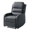 Modoform Fauteuil relax Bartlett - Microfibre - Gris -Meubles de salon Soldes 1000200112 200708 06113100025 IMAGE P000000001000200112