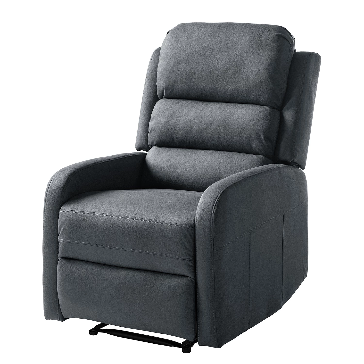 Modoform Fauteuil relax Bartlett - Microfibre - Gris 3 Modoform Fauteuil relax Bartlett - Microfibre - Gris