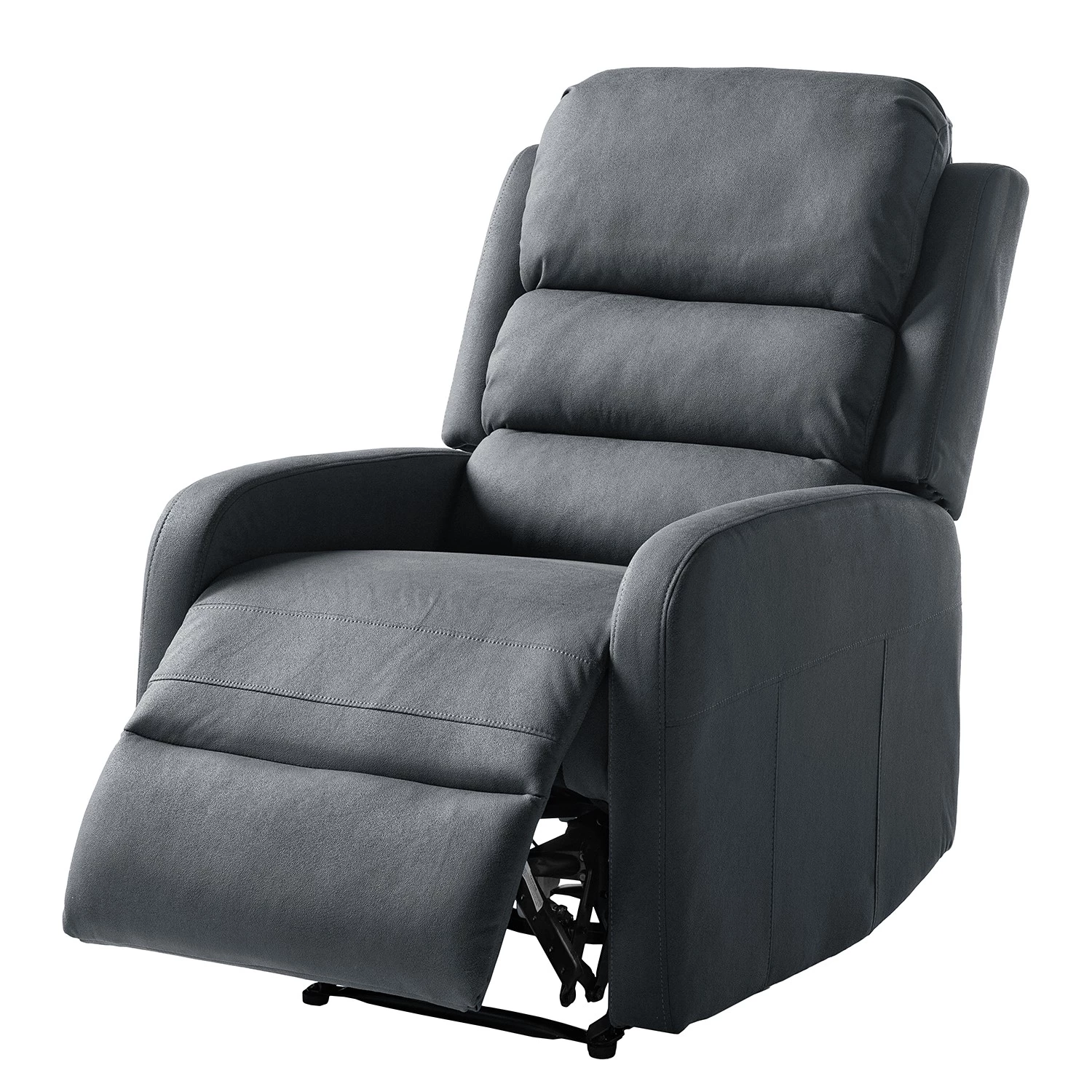 Modoform Fauteuil relax Bartlett - Microfibre - Gris 7 Modoform Fauteuil relax Bartlett - Microfibre - Gris – Image 5