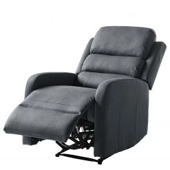 Modoform Fauteuil relax Bartlett - Microfibre - Gris 30 Modoform Fauteuil relax Bartlett - Microfibre - Gris -Meubles de salon Soldes 1000200112 200708 06113200027 DETAILS P000000001000200112
