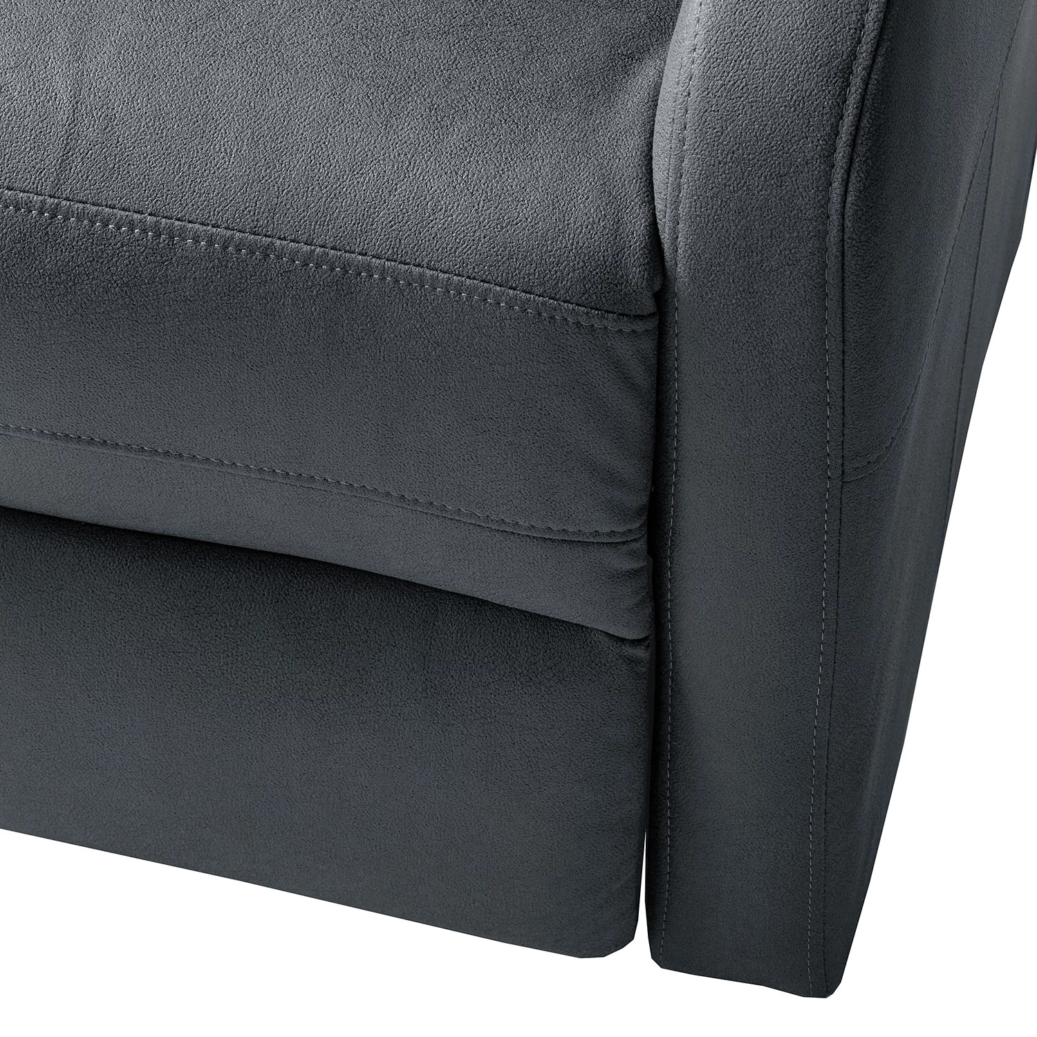 Modoform Fauteuil relax Bartlett - Microfibre - Gris 19 Modoform Fauteuil relax Bartlett - Microfibre - Gris – Image 17