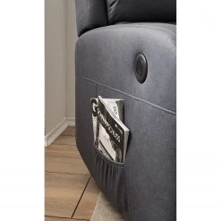 Modoform Fauteuil relax Bartlett - Microfibre - Gris 36 Modoform Fauteuil relax Bartlett - Microfibre - Gris -Meubles de salon Soldes 1000200112 200731 14210800012 DETAILS P000000001000200112