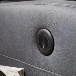 Modoform Fauteuil relax Bartlett - Microfibre - Gris 40 Modoform Fauteuil relax Bartlett - Microfibre - Gris -Meubles de salon Soldes 1000200112 200731 14211200016 DETAILS P000000001000200112