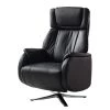 Modoform Fauteuil relax Baroda - Cuir véritable / Imitation cuir - Noir -Meubles de salon Soldes 1000200115 200708 06114600039 IMAGE P000000001000200115