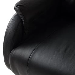 Modoform Fauteuil relax Baroda - Cuir véritable / Imitation cuir - Noir -Meubles de salon Soldes 1000200115 200708 06115200047 DETAILS P000000001000200115