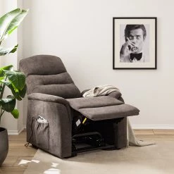 Modoform Fauteuil TV Coroma - Microfibre - Gris foncé 27 Modoform Fauteuil TV Coroma - Microfibre - Gris foncé -Meubles de salon Soldes 1000200116 200731 14211300018 MOOD DETAILS P000000001000200116 mood