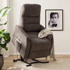 Modoform Fauteuil TV Coroma - Microfibre - Gris foncé 28 Modoform Fauteuil TV Coroma - Microfibre - Gris foncé -Meubles de salon Soldes 1000200116 200731 14211500019 MOOD DETAILS P000000001000200116 mood