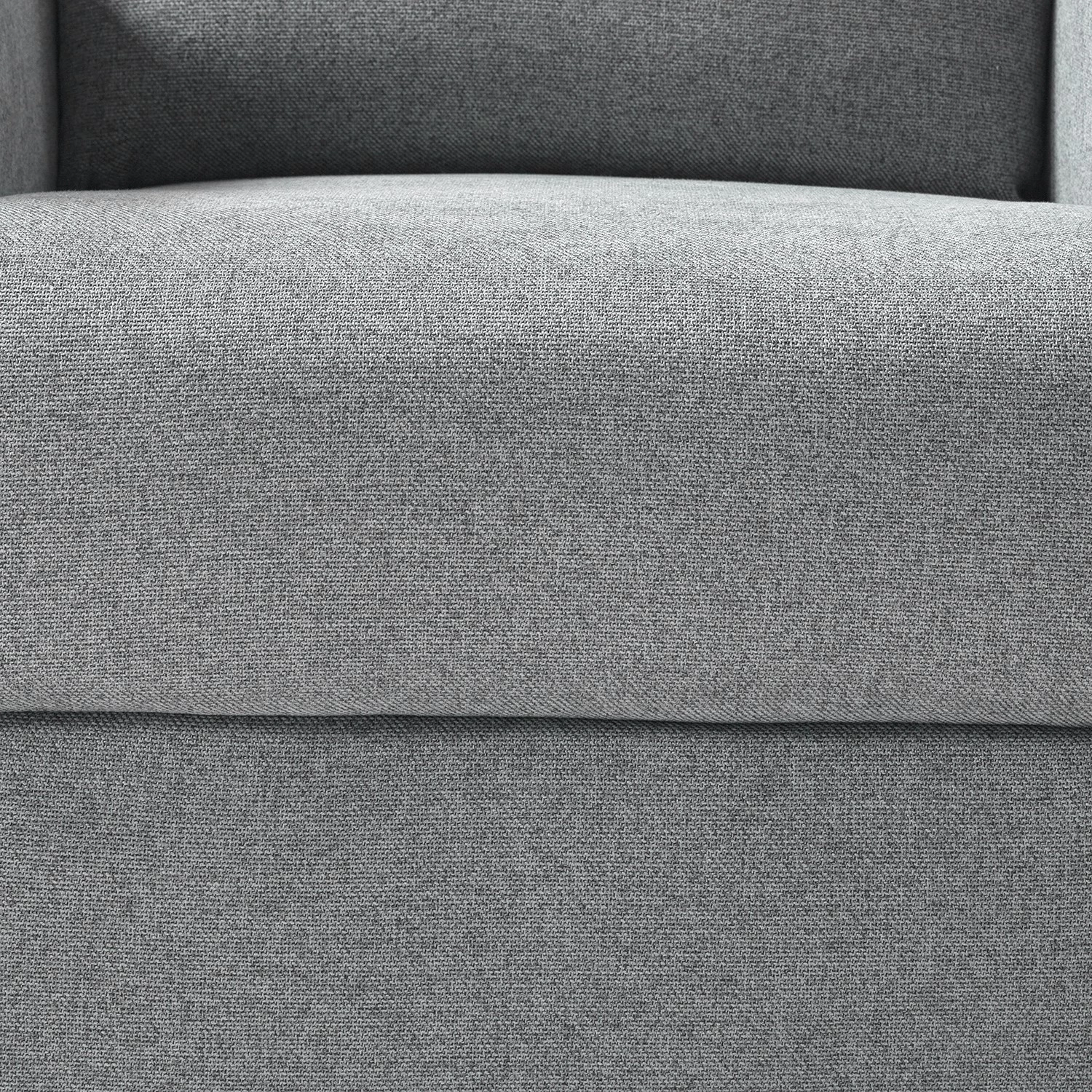 Modoform Relaxsessel Barley - Tissé à plat - Gris 22 Modoform Relaxsessel Barley - Tissé à plat - Gris – Image 20