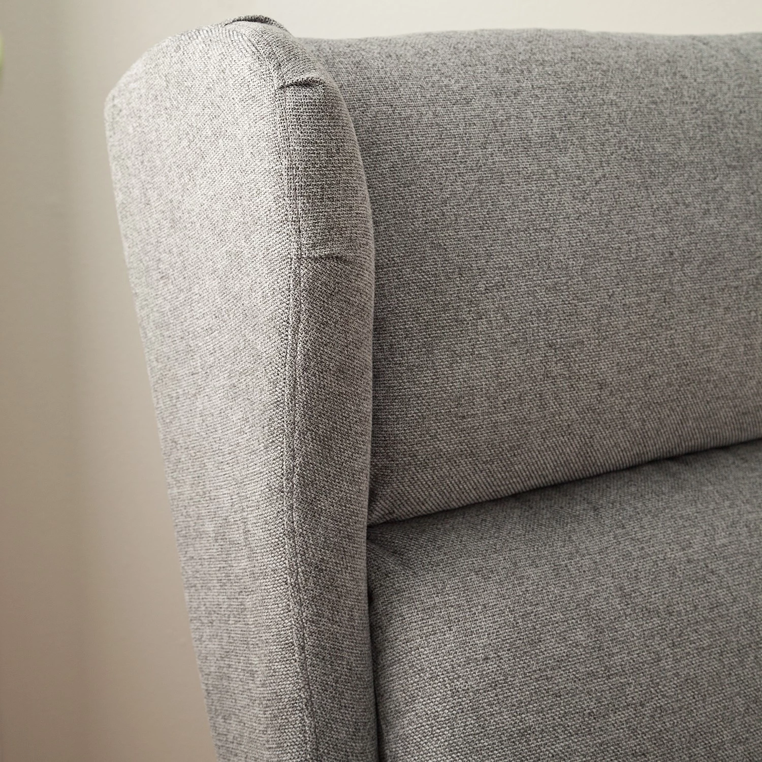 Modoform Relaxsessel Barley - Tissé à plat - Gris 17 Modoform Relaxsessel Barley - Tissé à plat - Gris – Image 15