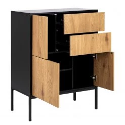 Red Living Buffet haut Coogee II - Imitation chêne sauvage / Noir 15 Red Living Buffet haut Coogee II - Imitation chêne sauvage / Noir -Meubles de salon Soldes 1000200158 200205 06092400093 DETAILS P000000001000200158