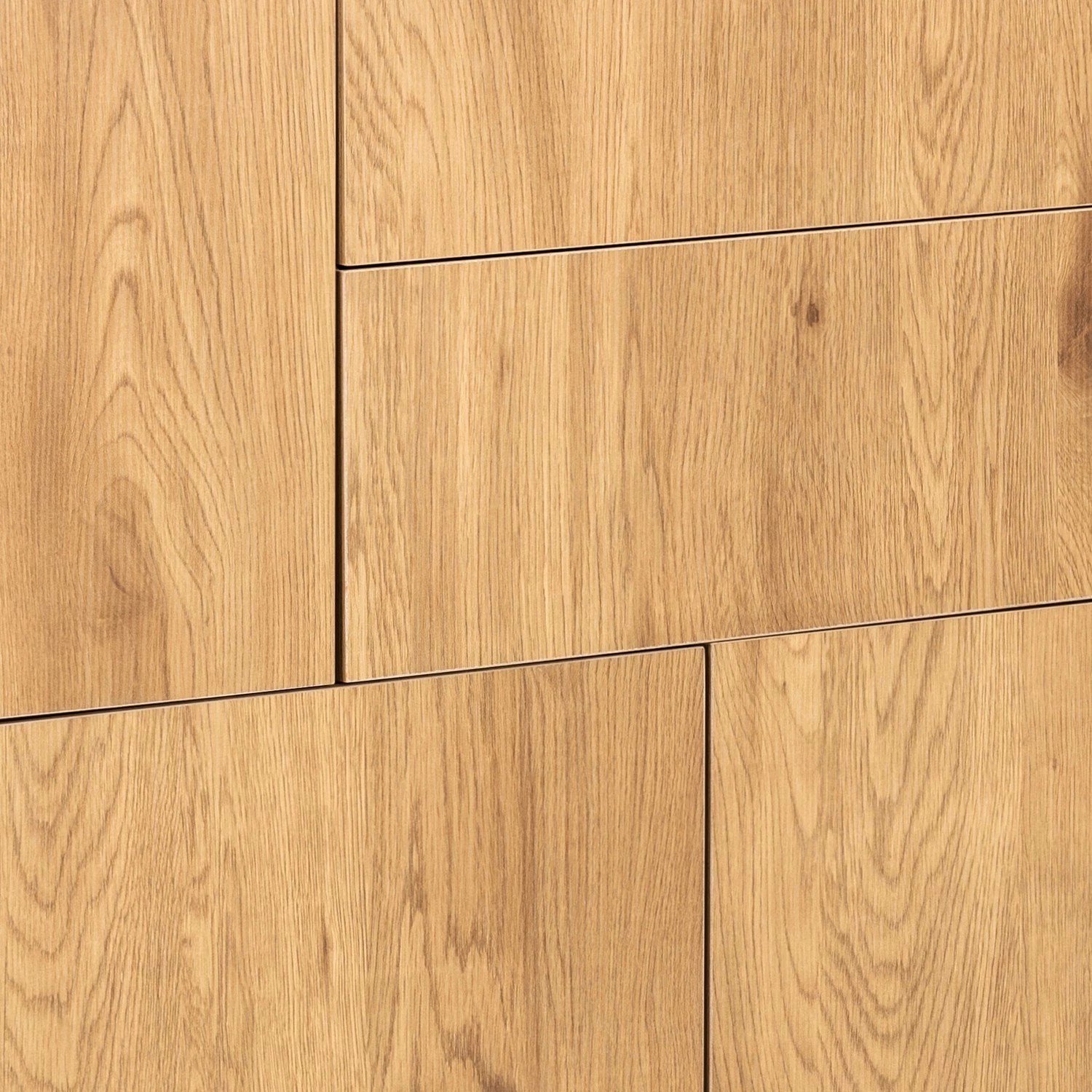 Red Living Buffet haut Coogee II - Imitation chêne sauvage / Noir 10 Red Living Buffet haut Coogee II - Imitation chêne sauvage / Noir – Image 8