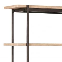 Norrwood Étagère Alsace - Imitation chêne sauvage / Noir -Meubles de salon Soldes 1000200167 200205 06092500145 DETAILS P000000001000200167